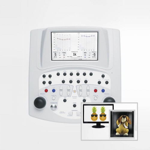 全功能臨床聽力計連視覺強化(VRA)輔助測試系統